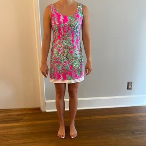 Lily Pulitzer hot pink dress